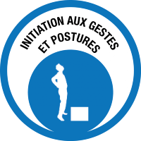 Logo initiation aux gestes et postures